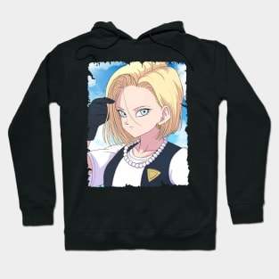 ANDROID 18 MERCH VTG Hoodie